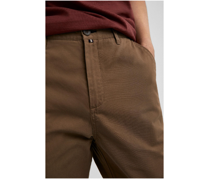 Springfield 155552934 Size 40 Chinos for Men - Tan - Zoom Image 2