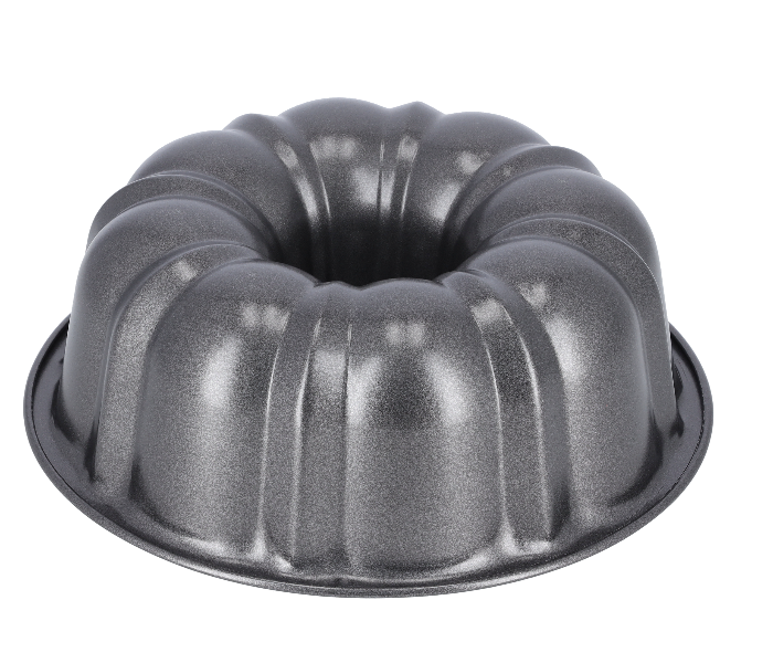 Delcasa DC2043 24.5x8 CM Carbon Steel  Charlotte Bundform Mould Pan -Grey - Zoom Image 3