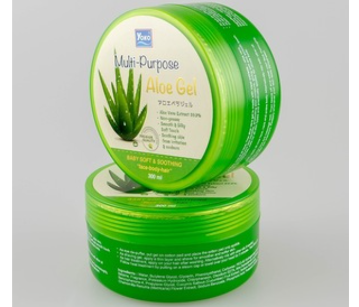 Yoko 300ml 2 Piece Multi-Purpose Aloe Vera Gel - Zoom Image 1