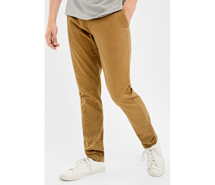 Springfield 155615050 Size 50 Chinos for Men - Beige - Zoom Image 1