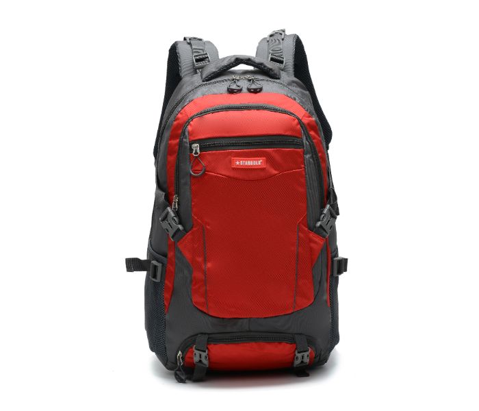 Stargold  SG-BP280 22 Inch Luxury Casual Big Space Travel Backpack - Grey and Red - Zoom Image 1