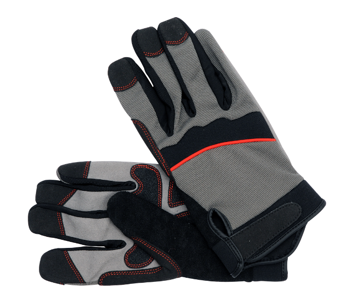 Yato YT-7467 Size XXL Spandex Working Gloves - Black and Grey - Zoom Image