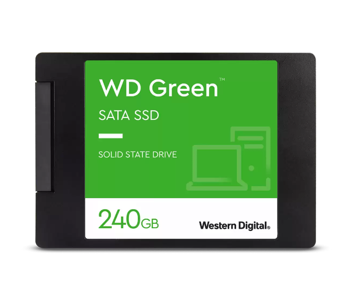 Western Digital WD 240GB 2.5 inch Sata SSD -Green - Zoom Image 1