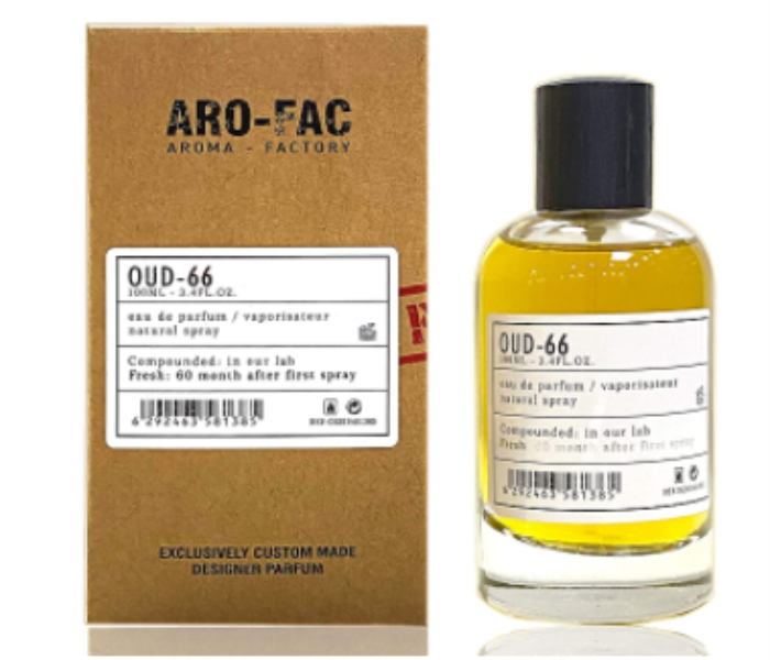 Aroma Factory 100ml Oud 66 Eau De Parfum Vaporisateur Natural Spray - Zoom Image