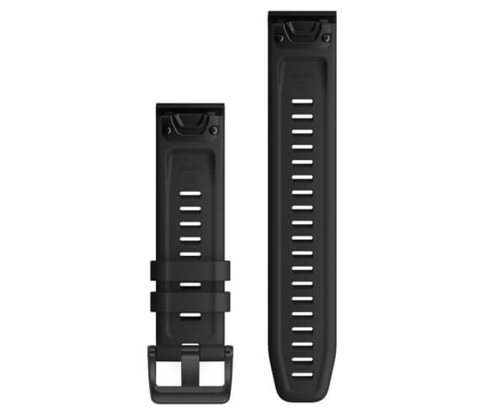 Garmin 010-12863-00 QuickFit 22mm Silicone Band - Black - Zoom Image 2