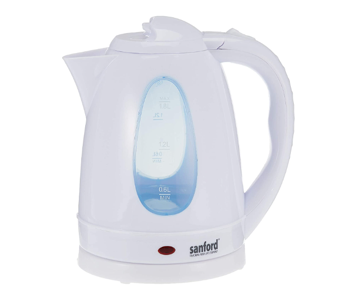 Sanford SF866EK 1.8L Electric Kettle with Indication Switch - White - Zoom Image 1