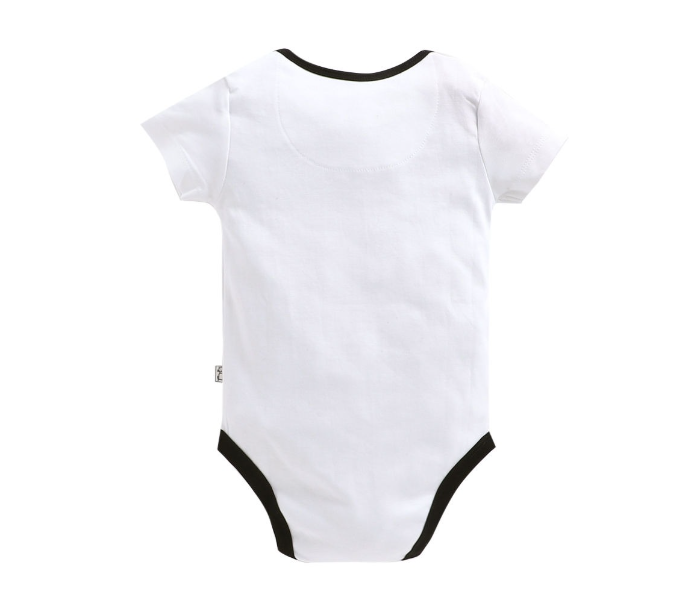 Hugs and Kisses SU19SSV29 3-6Month The Seafarer Newborn Onesies -White - Zoom Image 2