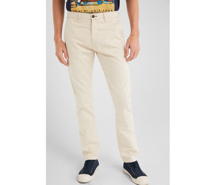 Springfield 155569396 Size 50 Chinos for Men - Ivory - Zoom Image 1