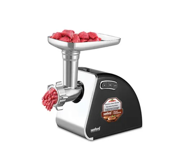 Sanford SF5859MG-C 2000 Watts Meat Grinder - Black and Silver - Zoom Image 2