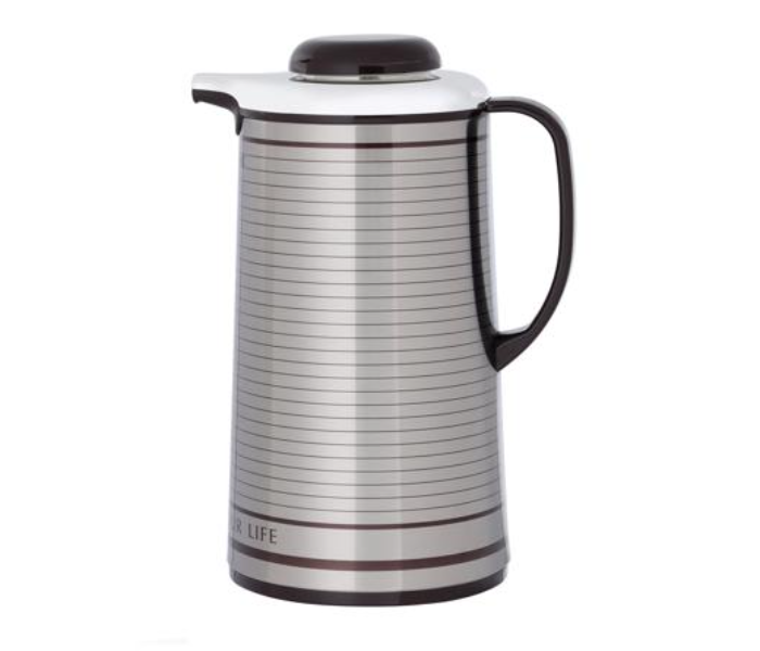 Olsenmark OMVF2477 1 Liter Hot And Cold Vacuum Flask - Silver and Black - Zoom Image 1