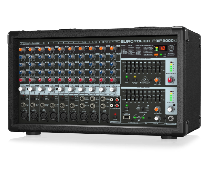 Behringer Europower PMP2000D console de mixage amplifiée 14