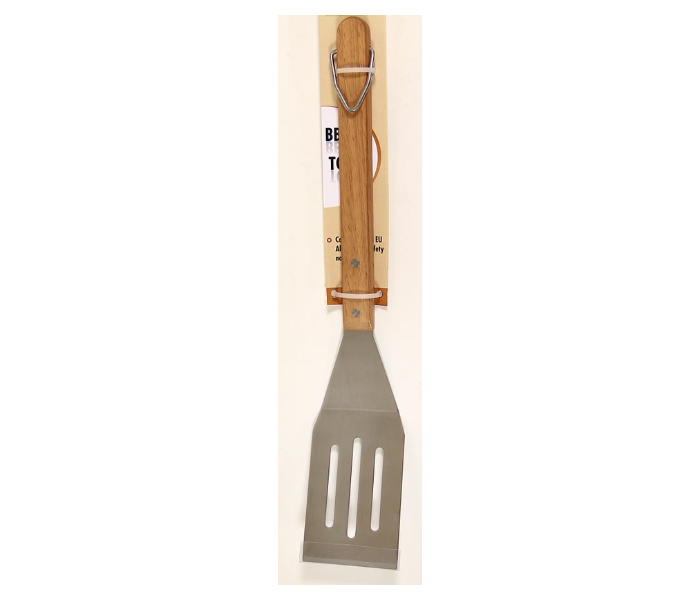 Durable DR-450247-21 44 Cm Stainless Steel Spatula With Wooden Handle -Silver - Zoom Image