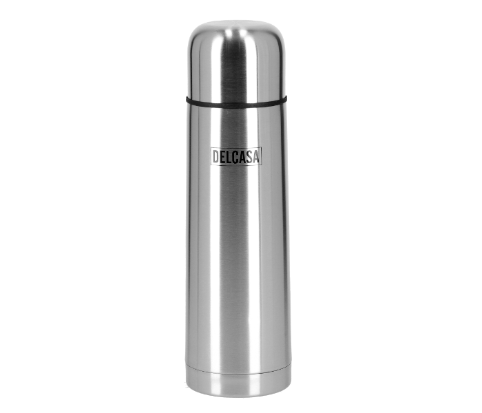 Delcasa DC1767 750ml Stainless Steel Durable and Leak Proof Vacuum Bottle - Silver - Zoom Image 1