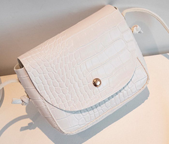 FN-New Trendy Elegant Mini Satchel Shoulder Bags Crossbody for Ladies - White - Zoom Image 1