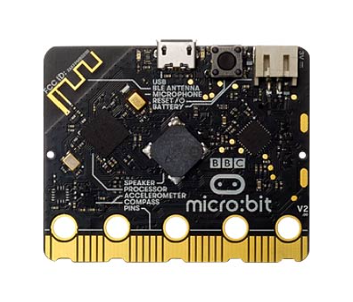 BBC Microbit V2 Single-Board Computer - Black - Zoom Image 2