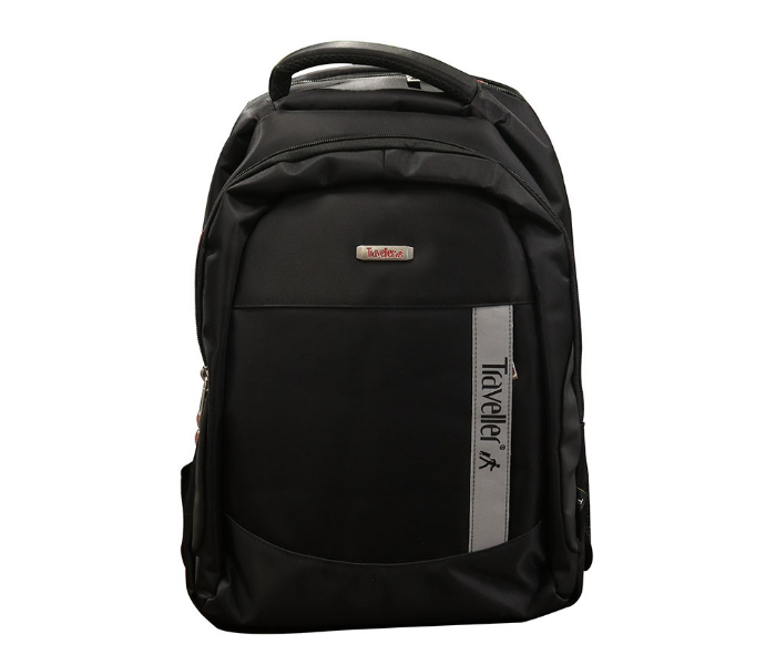 Traveller TR-3302 Premium Laptop Backpack - Black - Zoom Image