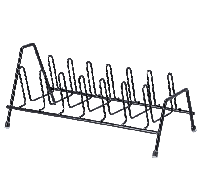 Delcasa DC1876 Portable Lightweight Simple Wire Draining Dish Rack -Black - Zoom Image 2