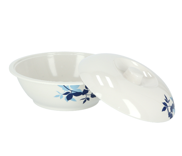 Delcasa DC1804 9 Inch Durable and Lightweight Melamine Bowl with Lid - White - Zoom Image 4