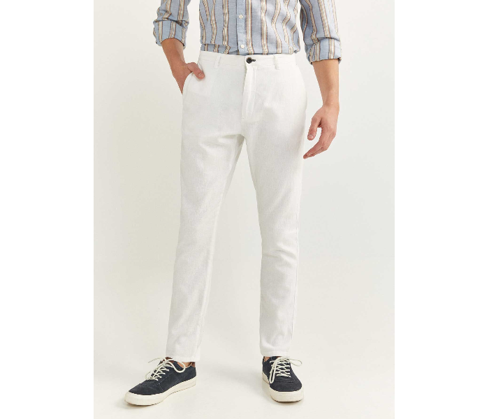 Springfield 155712299 Size 44 Chinos for Men - White - Zoom Image 1