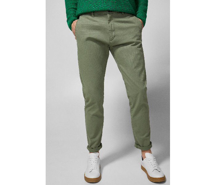 Springfield 155554526 Size 48 Chinos for Men - Green - Zoom Image 1