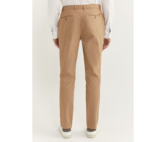 Springfield 155706854 Size 40 Chinos for Men - Beige - Zoom Image 3