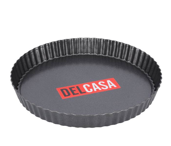 Delcasa DC2037 20x2.5CM Non-Stick Pie Cake Pan With Loose Base -Grey - Zoom Image 4