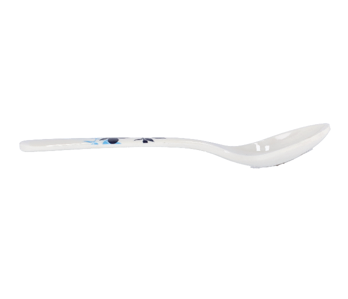 Delcasa DC1866 Durable and Heat Resistant Melamine Spoon with Long Handle - White - Zoom Image 2