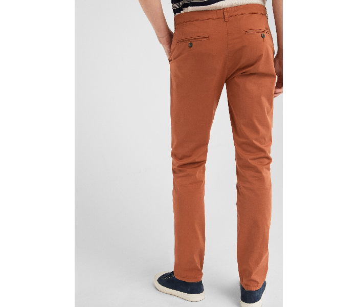 Springfield 155568564 Size 46 Chinos for Men - Orange - Zoom Image 3