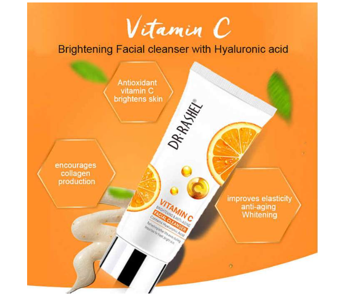 Dr Rashel DR012 80ml Vitamin C Brightening and Anti-Aging Facial Cleanser - Zoom Image 3