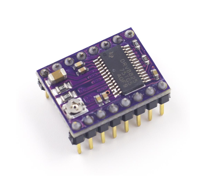 Arduino 3D Printer Stepstick DRV8825 Stepper Motor Driver with Heatsink - Violet - Zoom Image 1