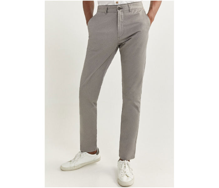 Springfield 155716546 Size 44 Chinos for Men - Light Grey - Zoom Image 1