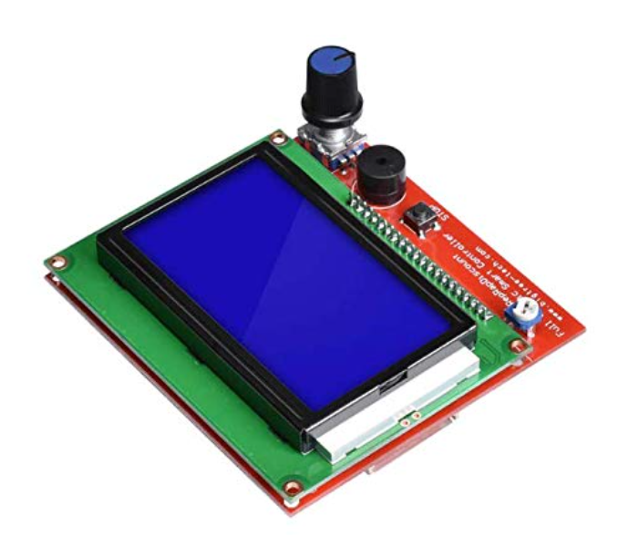 Arduino RepRapDiscount Full 12864 LCD Graphic Smart Controller - Red and Green - Zoom Image 6