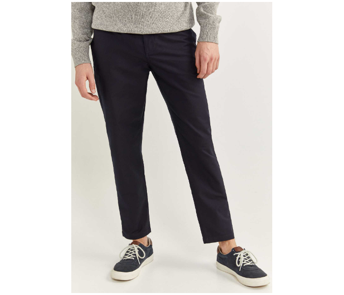 Springfield 155714910 Size 40 Chinos for Men - Navy - Zoom Image 1