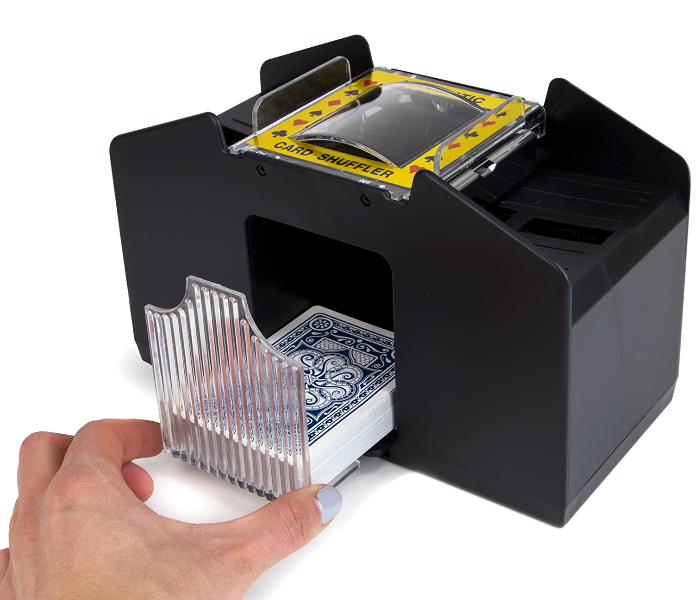 FN-Automatic Card Shuffler Machine - Black - Zoom Image 4