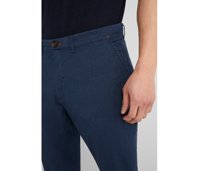 Springfield 155568514 Size 50 Chinos for Men - Dark Blue - Zoom Image 2