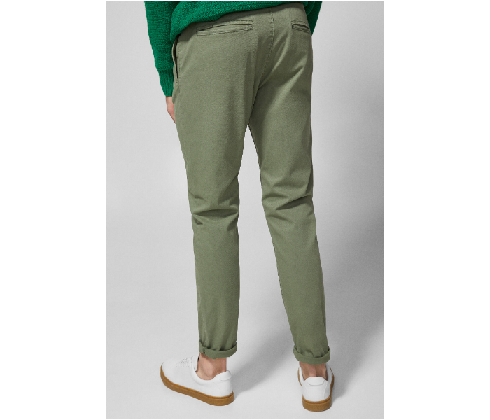 Springfield 155554526 Size 50 Chinos for Men - Green - Zoom Image 3