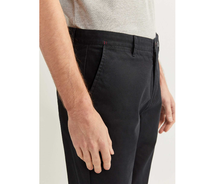 Springfield 155702501 Size 40 Chinos for Men - Black - Zoom Image 2