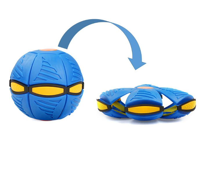 Magic UFO Flying Saucer Vent Ball for Children Beach Outdoor Games - Blue - Zoom Image 1