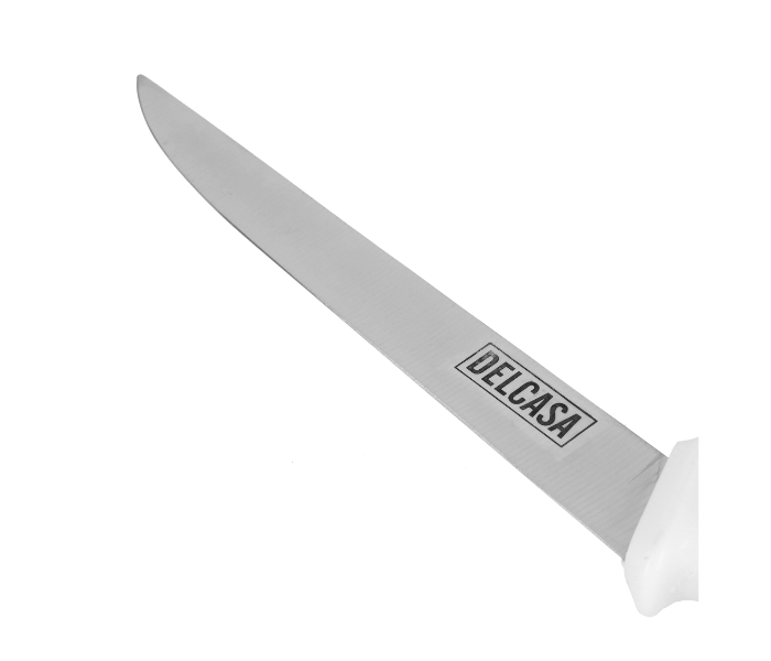 Delcasa DC1829 8 Inch Durable Slicer Knife with Comfortable Handle - White - Zoom Image 3