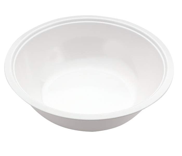 Delcasa DC2336 10.25 Inch Melamine Bowl with Lid - White - Zoom Image 4