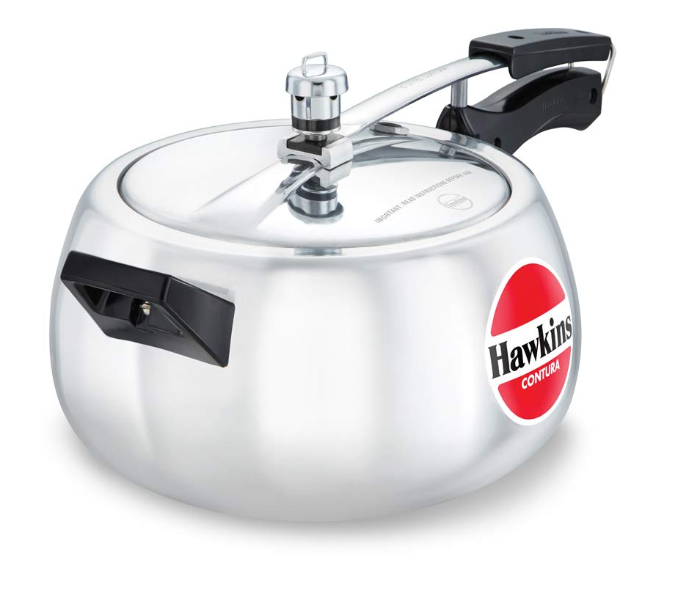 Hawkins M20W-HC50 5 Litre Contura Pressure Cooker - Silver - Zoom Image 2