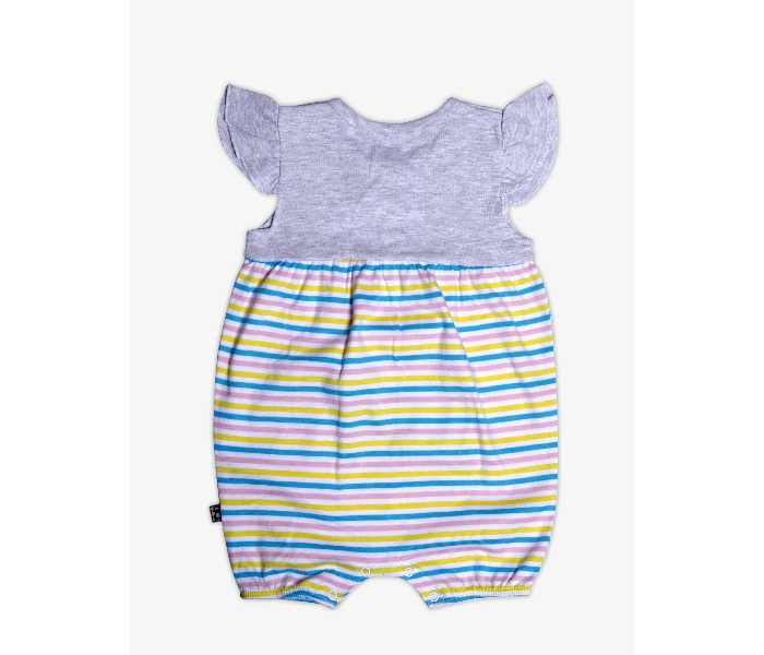 Hugs and Kisses SU19MGL05 6-9Month Cutie Cloudy Baby Romper -Blue - Zoom Image 2