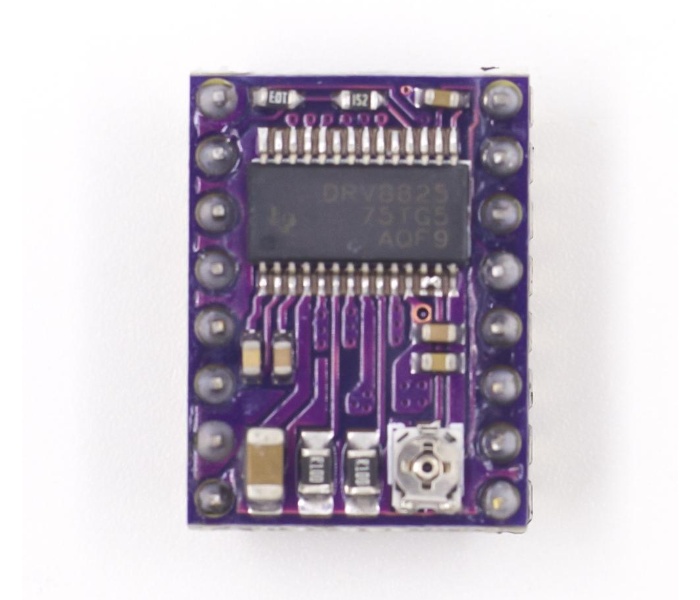 Arduino 3D Printer Stepstick DRV8825 Stepper Motor Driver with Heatsink - Violet - Zoom Image 3