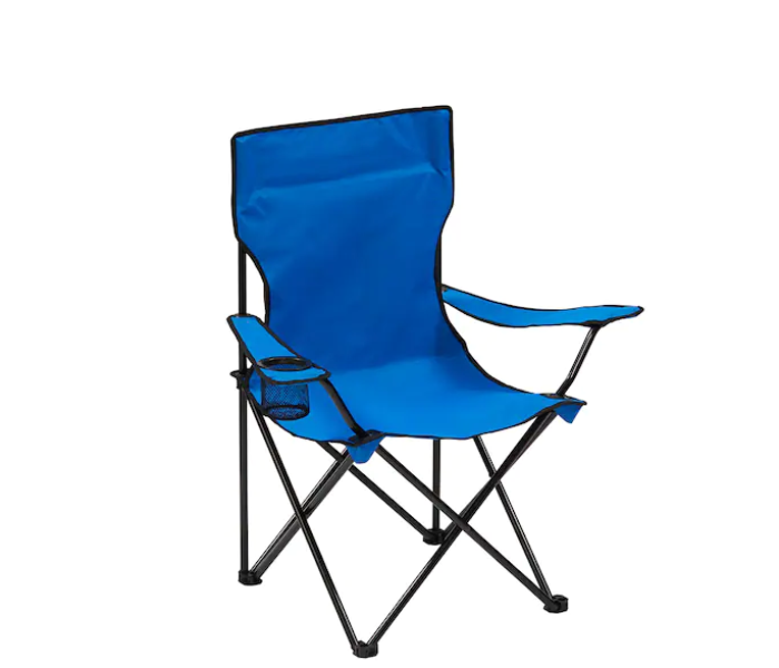 Portable LAC7096 Foldable Camping Beach Chair -Blue - Zoom Image 3