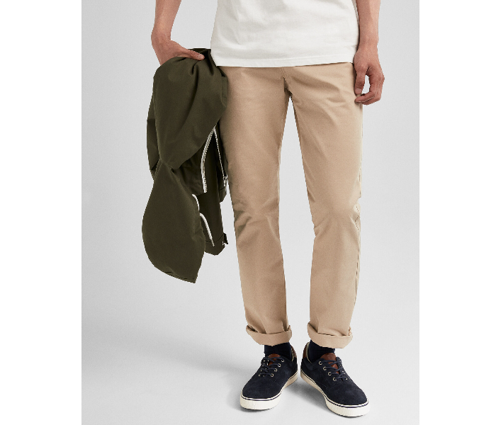 Springfield 155552951 Size 38 Chinos for Men - Beige - Zoom Image 1