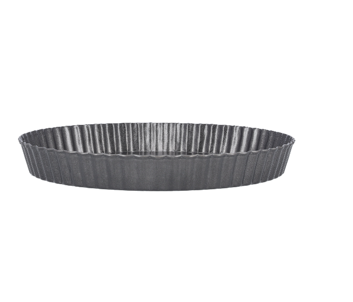 Delcasa DC2037 20x2.5CM Non-Stick Pie Cake Pan With Loose Base -Grey - Zoom Image 2