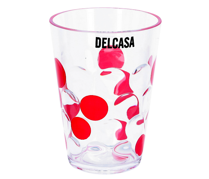 Delcasa DC1756 4 Pieces 270 ml Durable Polystyrene Stable Cup Set - Clear - Zoom Image 1