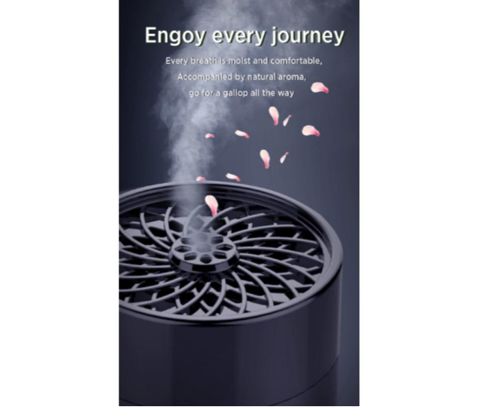 Rechargeable USB Mini Car Incense Bakhoor Small And Exquisite Smell Removing Dehumidification Burner - Black - Zoom Image 2