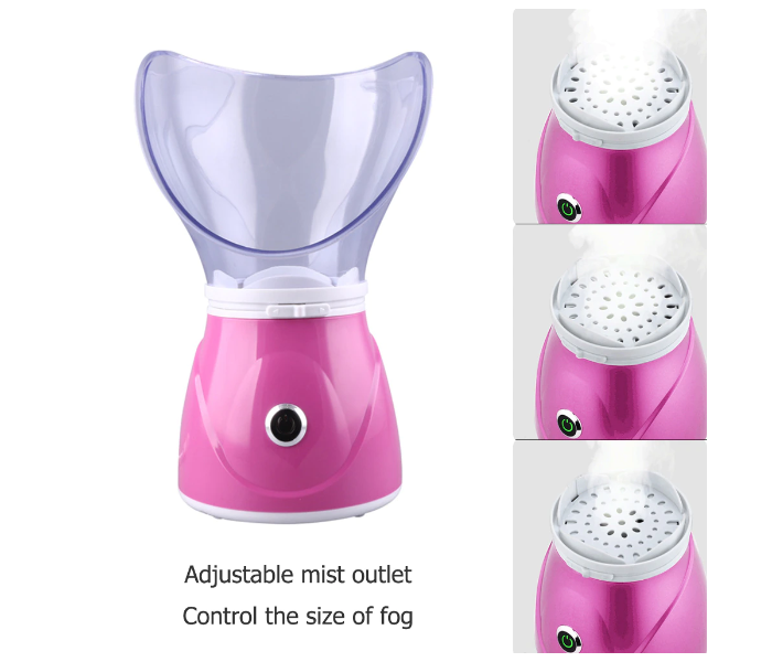 Electric Facial Steamer 60ml Face Steaming Cleansing Skin Humidification Moisturizing Instrument - Pink - Zoom Image 5