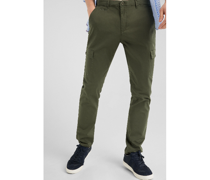 Springfield 155573124 Size 48 Chinos for Men - Green - Zoom Image 1